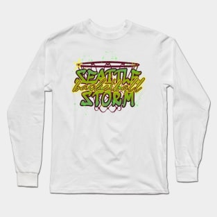 seattle storm basketball Long Sleeve T-Shirt